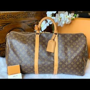 Authentic Louis Vuitton Keepall 55
